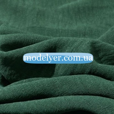 Ткань Американский креп (зеленый), 3403